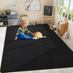 Amearea Large Modern Area Rugs for Bedroom Living Room, 5x8 Feet Black - Image 9