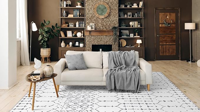 Lahome Moroccan 9x12 Washable Area Rug - Image 9