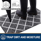 Finchitty Indoor Door Mat, Dirt Resistant and Absorbent, Low-Profile, Washable - Image 2