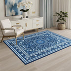 Lessymo 3 x 5 Area Rugs for Living Room- Machine Washable Area Rugs Boho Faux - Image 2