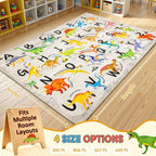 5x7 ABC Classroom Rug for Kids Playroom, Alphabet Rug - Image 8