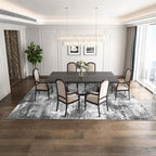 Washable Rug 9x12 Area Rugs for Living Room Bedroom Carpet, Dining Room Table - Image 2