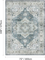 Lessymo Large Area Rugs for Living Room, Soft 6x9 Washable Rug for Bedroom - Image 2