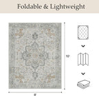 GENIMO Outdoor & Indoor Area Rug 8'x10', Waterproof, Non-Shedding, Easy Cleaning - Image 2