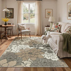 GENIMO Indoor Outdoor Area Rug 6'x9', Machine Washable Rugs - Image 4