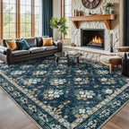 Lessymo Large Area Rugs 9x12 for Living Room, Soft Washable Rug for Bedroom - Image 5
