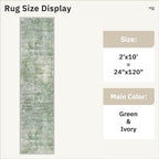 Soalmost Runner Rug 2x10 Washable Non-Slip Hallway Runner Rugs - Image 5
