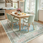 Lofus Vintage Living Room Rugs 8x10, Soft Machine Washable Area Rug - Image 3