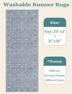 SERISSA Boho Washable Runner Rug - Image 6