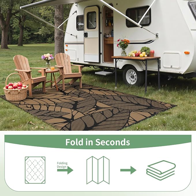 GENIMO Outdoor Rug 6' x 9' Waterproof - Image 7