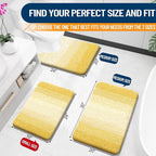 OLANLY Bathroom Rugs Mat 30x20, Extra Soft Absorbent Microfiber Bath Rugs - Image 2