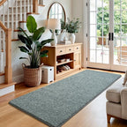 Keeko Soft Hallway Runner Rug, 2x8 Bedside Runner Rugs - Image 2