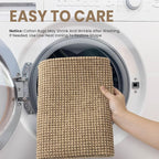 EARTHALL Woven Area Rug 3x5 Ft Washable Rugs - Image 3