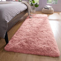 YJ.GWL Fluffy Runner Rugs for Bedroom Living Room Soft Shag Rug 2x6 Feet by YJGWLHomeDecor