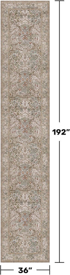 Boho Moss 3x16 Extra Long Runner Rug - Image 2