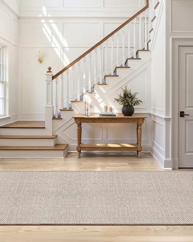 Color&Geometry Door Mat 3'x10' Runner Rug - Image 6