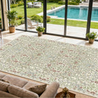 Extra Large 10x14 Area Rug for Living Room, Washable Rugs for Dining Room - Image 3