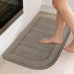 BEQHAUSE 30x18 Inch Kitchen Rug Mat Durable Kitchen Rugs Non-Slip Washable - Image 2