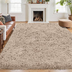 6x9 Area Rug for Living Room: Ultra Soft Fluffy Rug Modern Large Thicked Shag by Oriannal