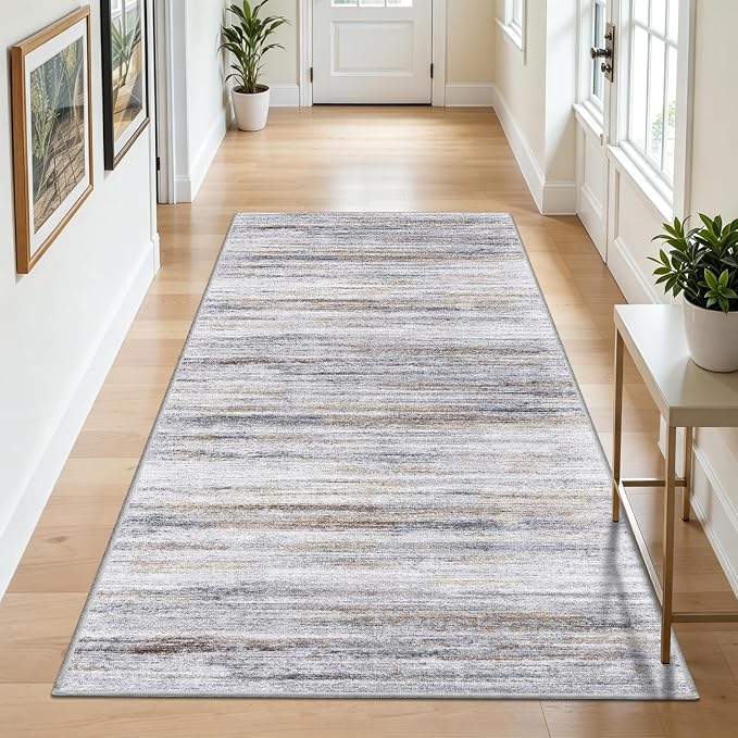 5x10 Area Rug for Living Room: Non-Slip Washable Rugs for Dining Room Bedroom - Image 2