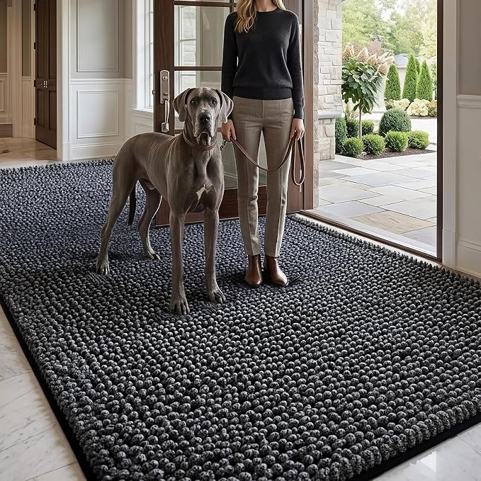 EHEYCIGA Super Absorbent Dog Door Mat by EHEYCIGA