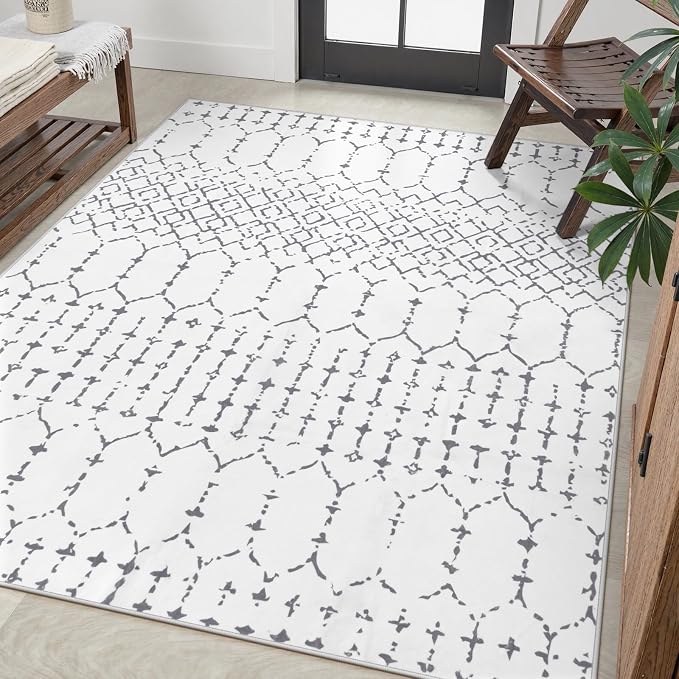 Lahome Moroccan 8x10 Rugs for Living Room - Image 9
