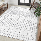 Lahome Moroccan 8x10 Rugs for Living Room - Image 9