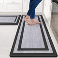 Mattitude Kitchen Mats Set of 2, Cushioned Anti-Fatigue Non-Skid Rug Sets by Mattitude