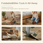 HUGEAR 3x5 Jute Outdoor Indoor Checkered Rug Washable Linen Textured Weave High - Image 6