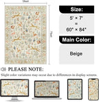 DUKINO 5x7 Rug, Washable Animal Living Room Rug - Image 2