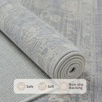 Rugxara 6x9 Area Rugs for Living Room Bedroom, Large Washable Rug, Non Slip & - Image 5