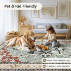Lofus 5x7 Area Rugs for Living Room and Bedroom, Machine Washable Rug for - Image 7