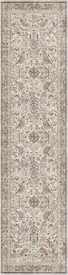 Hazo Haus Boho Moss 2'6"x10' Long Hallway Runner Rug - Image 3
