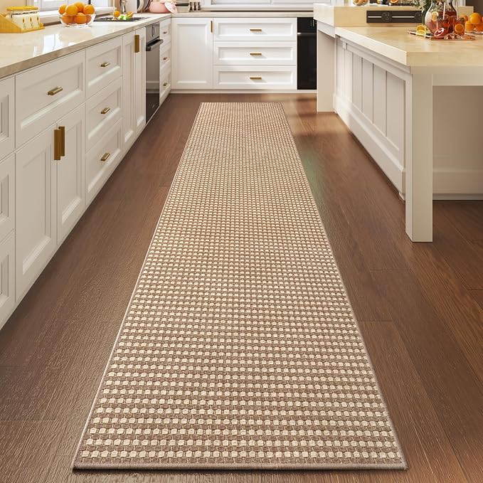 YDKGL 2x10 ft Hallway Runner Rug Extra Long Boho Woven Kitchen Runner Rugs Mat - Image 2