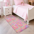 2x5 Feet Tie-Dye Rainbow Unicorn Rug - Image 9