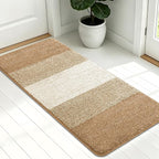 Kitinjoy Indoor Outdoor Door Mat, 54x24 Non-Slip Absorbent Dirt Trapper by Kitinjoy