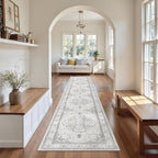 Madane Hallway Runner Rug 2x12, Long Washable Runner Rugs 12ft - Image 4