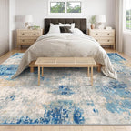 Lahome Modern Abstract 9x12 Area Rugs - Image 3