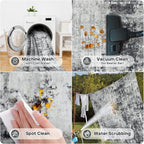 8x10 Area Rugs for Living Room Rug Washable: Modern Large Rug for Dining Room - Image 5