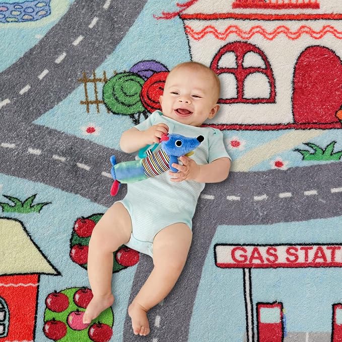 LIVEBOX Soft Kids Rug 4'x6' Carpet Play Mat - Image 4
