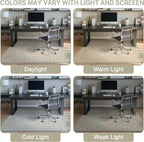 48"x72" Office Chair Mat for Hardwood Tile Floor, Under Desk Carpet Protector - Image 6