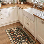 ROYHOME Mushroom Rug Black - Image 3
