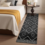 BESTSWEETIE Area Rug 2x8 Rug Machine Washable Non-Slip Low Pile Print Pattern - Image 7