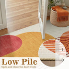 DCX Abstract Machine Washable 3x5 Rug, Mid Century Modern Rug - Image 8