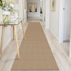 IOHOUZE Washable Runner Rug 2x10 Non Slip Rubber Backed Long Hallway Runner - Image 8