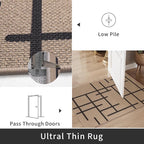 Tangsoo Modern Easy Jute Rug 2x4 Small Rugs - Image 5