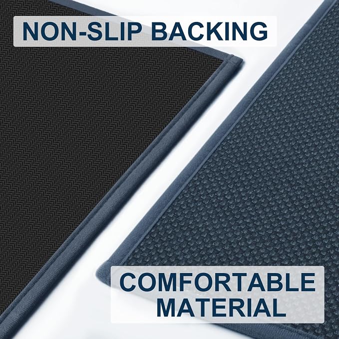 LEKEEPGO Door Mat 24"x36", Non Slip Door Mat Indoor Entrance, Rubber Backing - Image 3