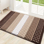 Kitinjoy Indoor Outdoor Door Mat, 32x20 Non-Slip Absorbent Dirt Trapper by Kitinjoy