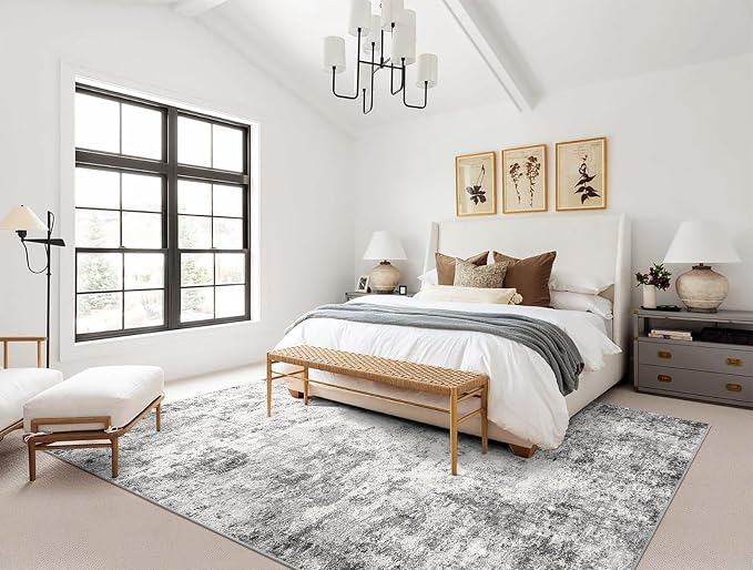 UERMEI 10x14 Washable Area Rug - Image 6
