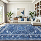 Lofus 9x12 Area Rugs for Living Room, Machine Washable Non-Slip Area Rug by Lofus